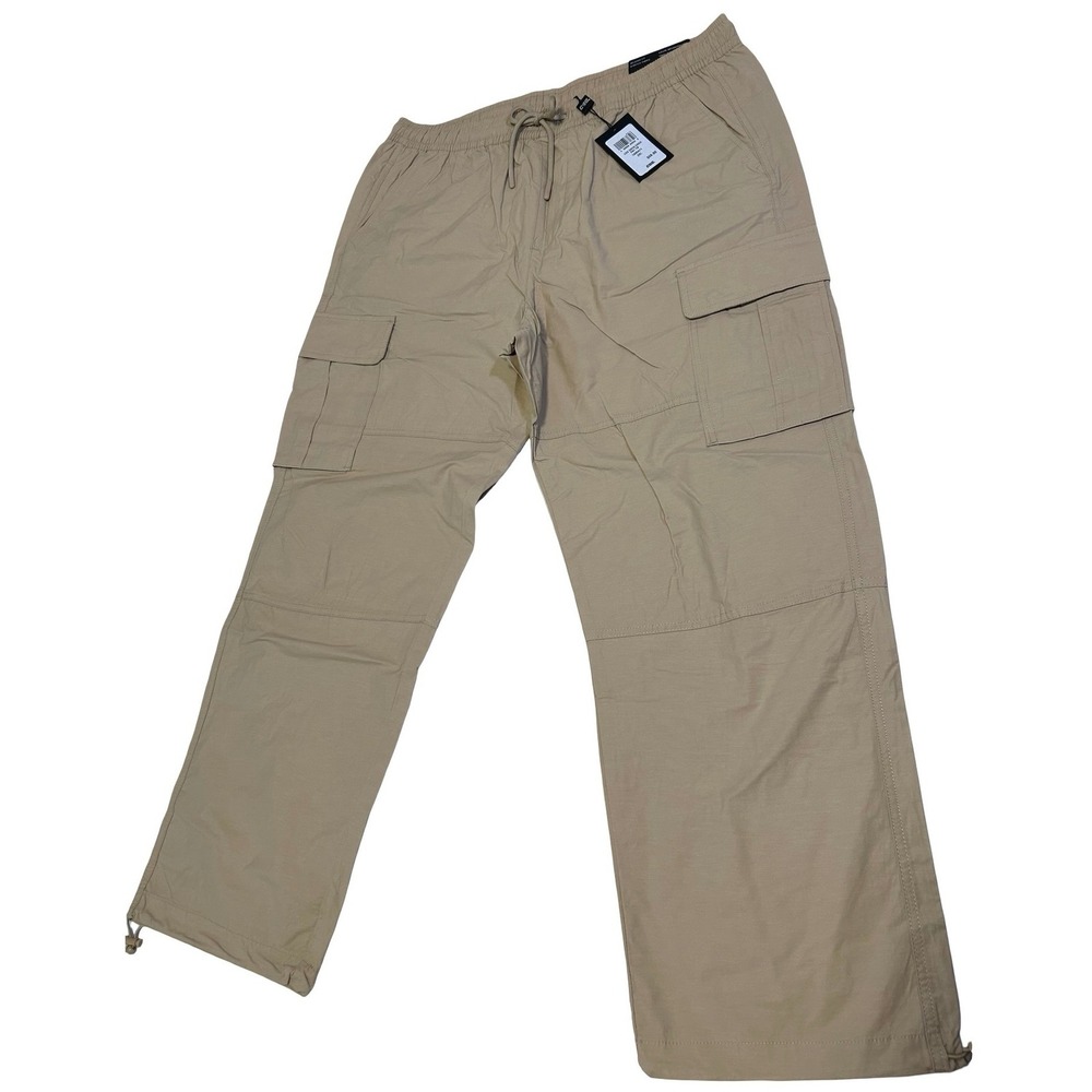 CSG Canyon Cargo Relaxed Fit Pants Tan Sz 2XL NWT